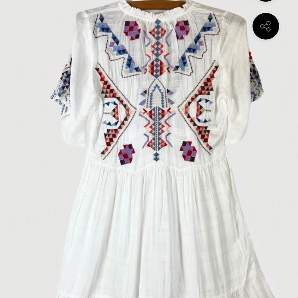 JOHNNY WAS
FLUTTER SLEEVE TIERED DRESS NWT - Picture 4 of 7